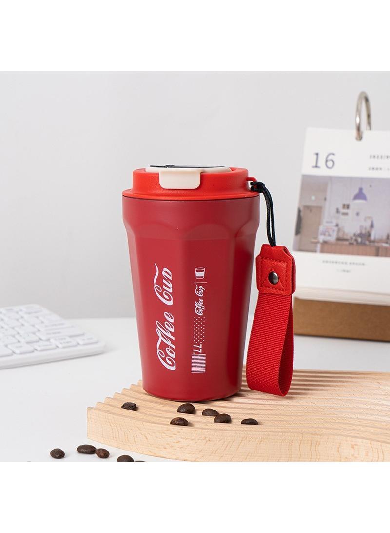 Y&D 420ml Outdoor Portable Double Layer 304 Stainless Steel Insulation Coffee Cup  - Image 2