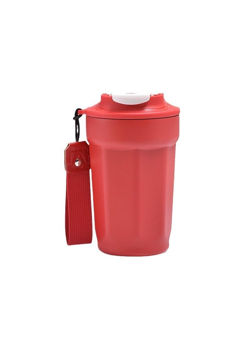 Y&D 420ml Outdoor Portable Double Layer 304 Stainless Steel Insulation Coffee Cup - Image 2