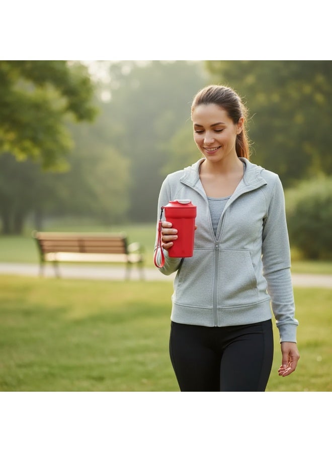 Y&D 420ml Outdoor Portable Double Layer 304 Stainless Steel Insulation Coffee Cup - Image 5