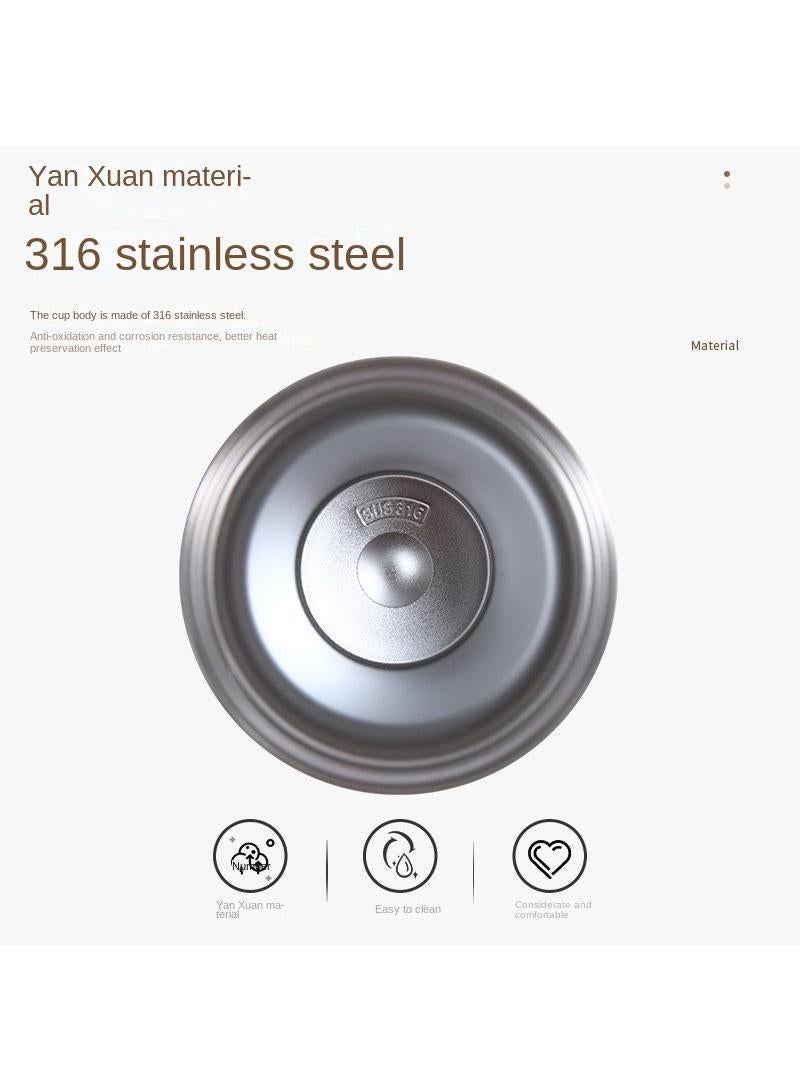 Y&D 420ml Outdoor Portable Double Layer 304 Stainless Steel Insulation Coffee Cup  - Image 3