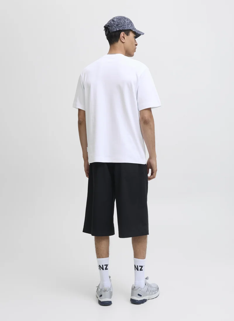 JACK & JONES  Logo Crew Neck T-Shirt for Men | Best Price UAE