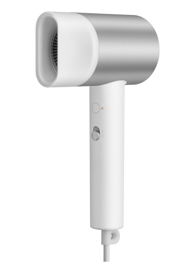 شاومي مجفف الشعر الأيوني المائي Xiaomi Water Ionic Hair Dryer H500، قوة 1800 واط ثلاثة إعدادات لدرجة الحرارة 20 م/ث سرعة تدفق الهواء - أبيض - Image 1