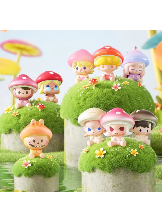 Genuine Bubble Mart POP Mushroom Elf Series Doll Cute Cute Cute Cute Cute Cute Cute Box Small Doll-Color:CHAKA [Mushroom Limit]]  - Image 2
