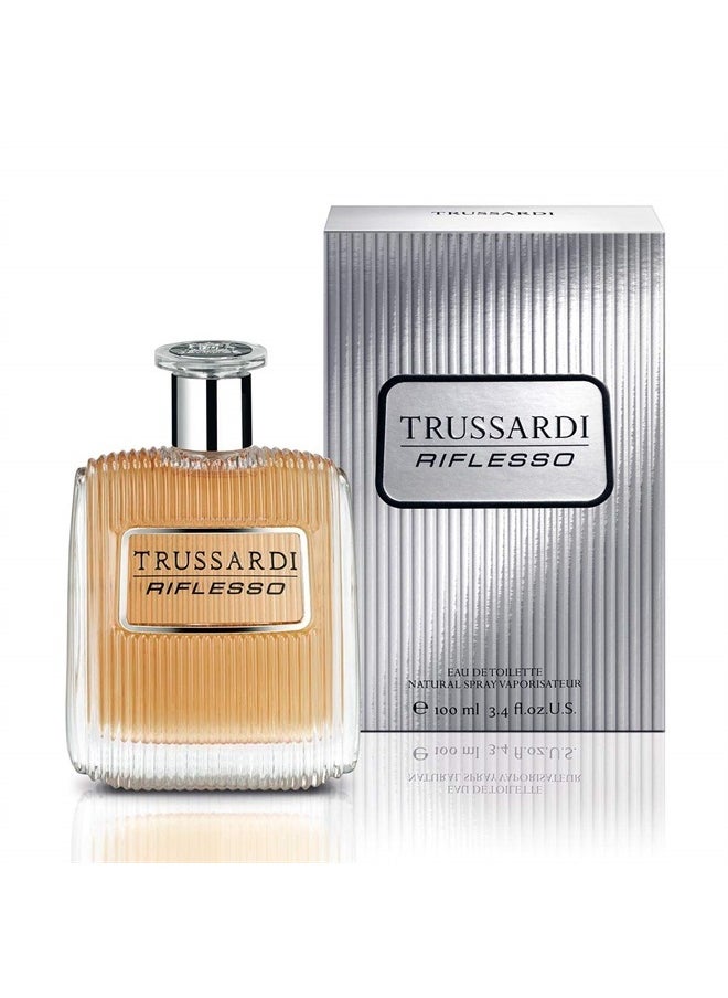 TRUSSARDI Riflesso Eau de Toilette Spray for Men, 3.4 Ounce - 100mz  - Image 4