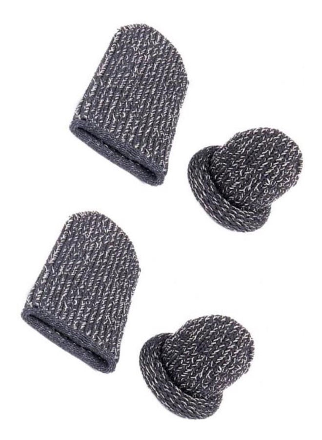 NIBEMINENT 2Pair Finger Gloves Sleeve Touch  - Image 1