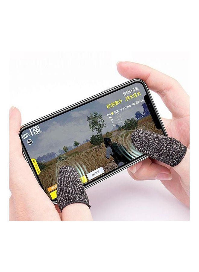 NIBEMINENT 2Pair Finger Gloves Sleeve Touch  - Image 2