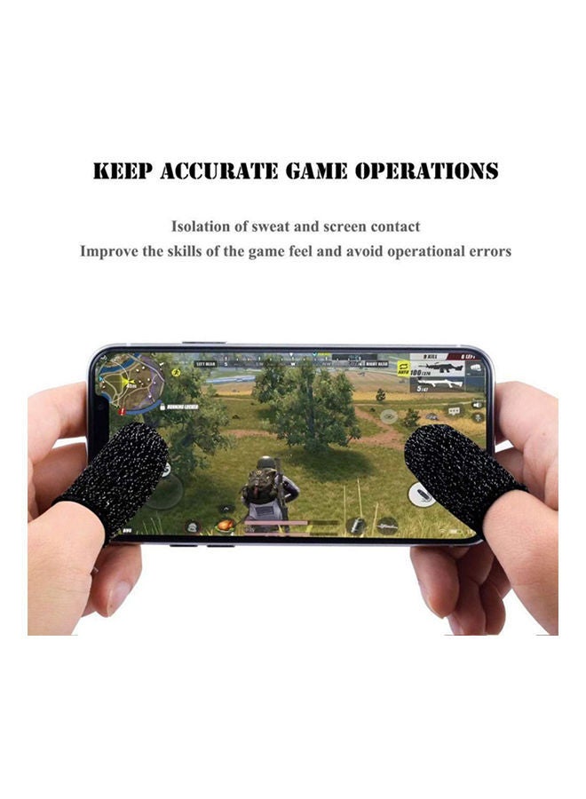 NIBEMINENT 2Pair Finger Gloves Sleeve Touch  - Image 4