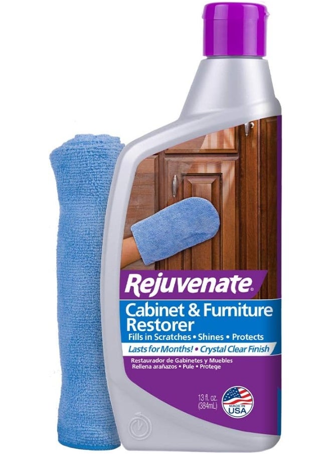 Rejuvenate - Rejuvenate Cabinet & Furniture Restorer Fills In Scratches Seals And Protects Cabinetry, Furniture, Wall Paneling - Image 1