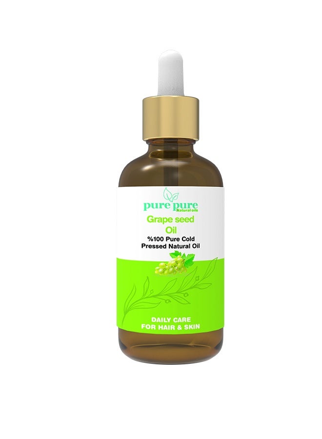 Pure pure natural oils Grape Seed Oil 50 ML - Image 2
