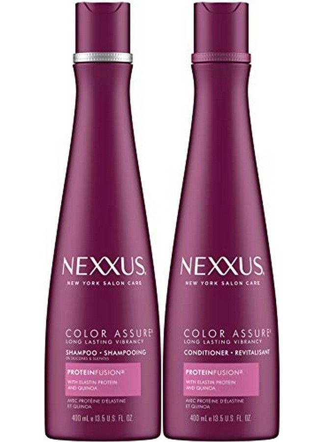 Nexxus Color Assure Shampoo + Conditioner Twin Pack 13.5 Fl Oz 2Ct - Image 3