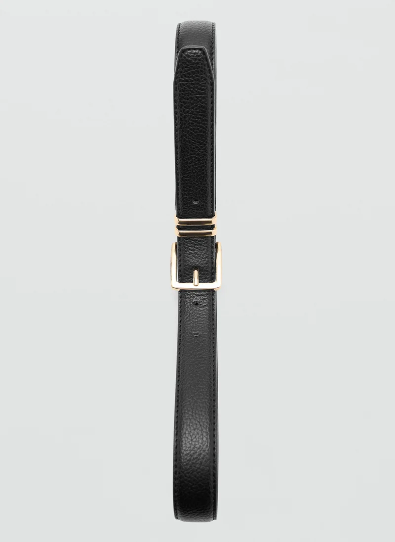 Mango Square Buckle Belt