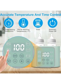 bbet Baby Bottle Warmer, Bottle Sterilizer for Baby Bottles,معقم رضاعاتMultifuntion Breast Milk Warmer, Fast Baby Food Heater & Defrost Warmer with Timer for Twins, LCD Display Accurate Temperature Adjustment, Feeding Bottle Sterilizer 24H Constant Modeجهاز تسخين الحليب الرضاعه  - Image 2