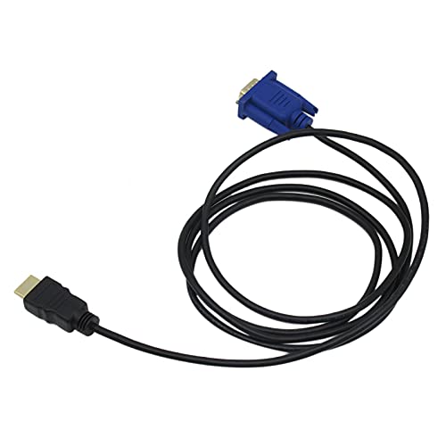 USonline911 HDMI Male to VGA Male Video Converter Adapter Cable for PC DVD 1080P HDTV 6FT - Image 2
