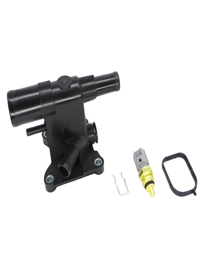 مستر فكس مخرج مياه من Mr Fix + حساس + حلقة مانعة للتسرب، متوافق مع فورد فوكس 2.0 لتر، 4 أسطوانات، موديلات 2012-2018، رقم القطعة CP9Z-8K556-B - Image 1