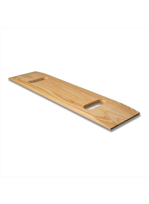 Transfer Board and Slide Board, FSA Eligible, Made of Heavy-Duty Wood for Patient, Senior and Handicap Move Assist and Slide Transfers, Holds up to 440 Pounds, 2 Cut out Handles, 30 x 8 x 1