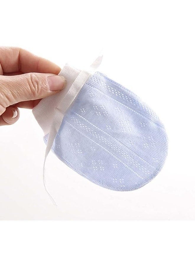 قفازات أطفال لمنع الخدوش، تبقى ثابتة في مكانها، قفازات أطفال قابلة للتعديل للأولاد والبنات، مزودة برباط قابل للتعديل وجيدة التهوية. - Image 5