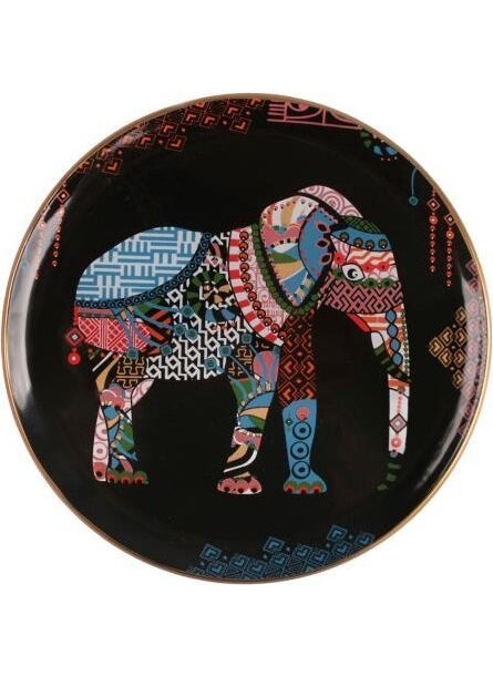 Elephant Black Cake Plate 21CM - pzsku/Z713BD92BE973E8E08874Z/45/_/1730952910/a8c39122-f402-428c-9d0d-f859cbba78fd