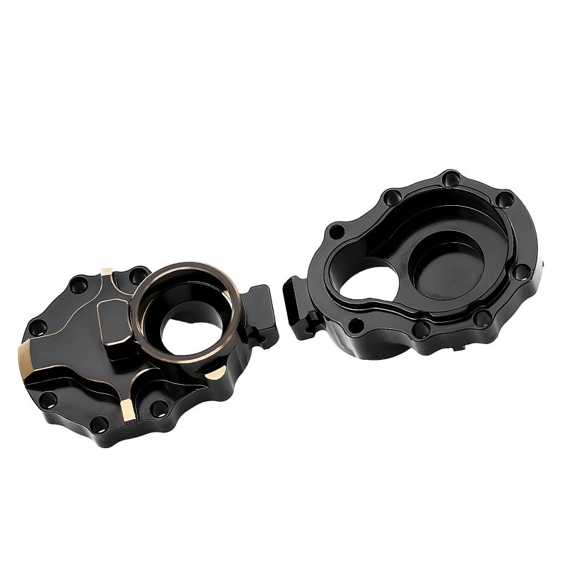 2 PCS Brass Counterweight Rear Axle Door Gearbox Base Inner Cover Base Replacement for Traxxas TRX4 Remote Control Crawler Car - Image 5