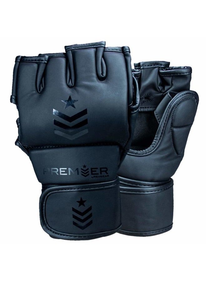 Revgear Premier MMA Grappling Gloves | Multi-Purpose, MMA, Kickboxing, Martial Arts and Boxing | Comfortable and Durable (Red/Black, Small) - Image 1