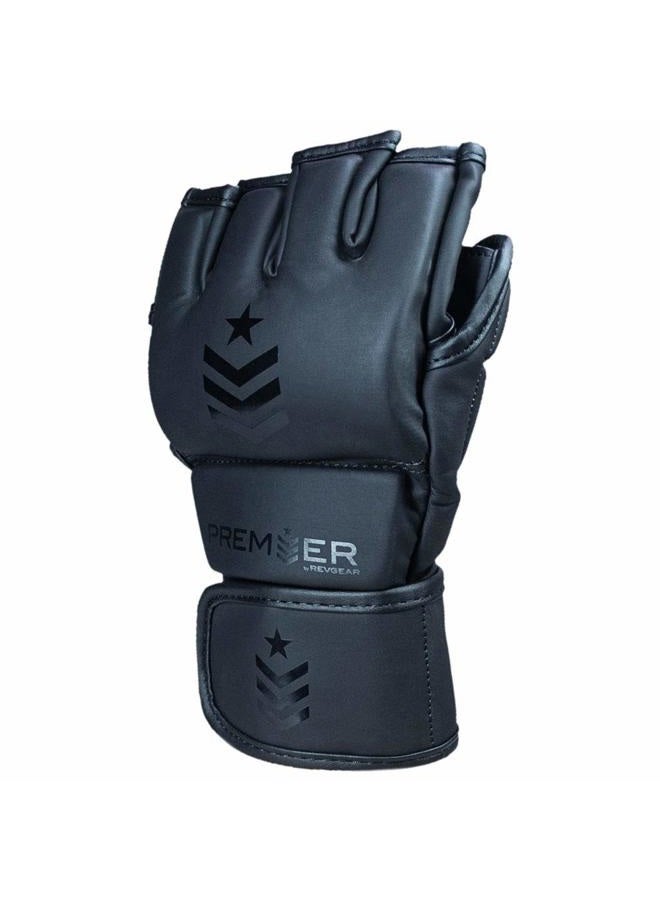 Revgear Premier MMA Grappling Gloves | Multi-Purpose, MMA, Kickboxing, Martial Arts and Boxing | Comfortable and Durable (Red/Black, Small) - Image 3