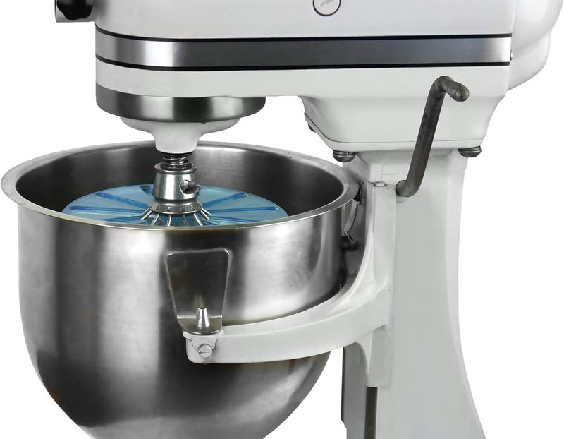 Whisk Wiper® PRO المتوافق مع خلاطات الوقوف KitchenAid برفع الوعاء - اخلط دون فوضى - ملحق خلاط الوقوف المثالي - متوافق فقط مع الخلاطات ذات 6 أسلاك (أزرق زجاجي) - Image 2