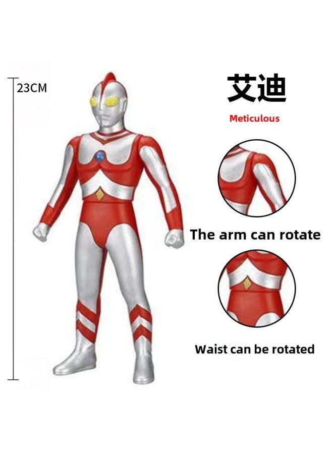 23cm Soft Glue Altman Suit Boys Birthday Gift Obdiga Jade Movable Toys Wholesale-Color:128. Eddie - Image 1