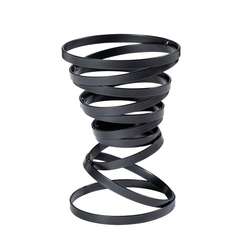 GET WB446MG 4 Round Powder Coated Metal Gray Wire French Fry Cone Basket Cyclone Collection