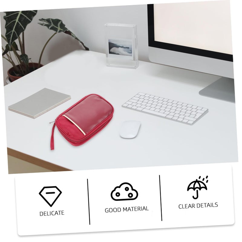 Travel Electronics Cable Organizer Storage Bag Tech Case Portable Accessories - Image 4