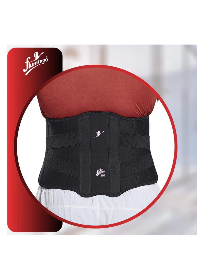 FLAMINGO Adjustable Back Support  (Neoprene) XXXL 