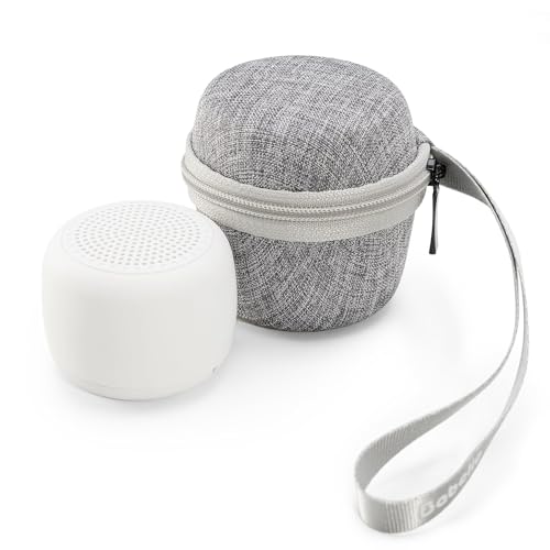 Babelio Portable White Noise Machine Travel Case in Grey for Adults Kids Baby