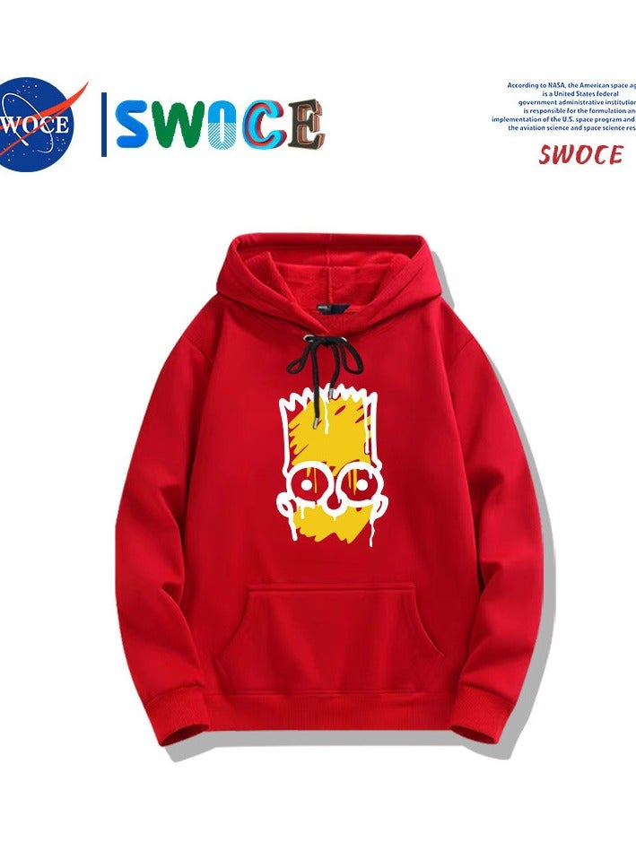 SWOCE Fashionable And Trendy Men's Hooded Sweatshirt  - Image 1