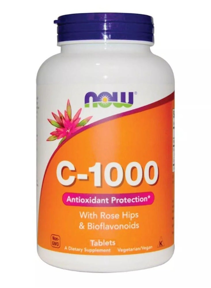 now C-1000 Vitamin C Tablets For Antioxidant & Immune Support, Pack of 30's - Image 1