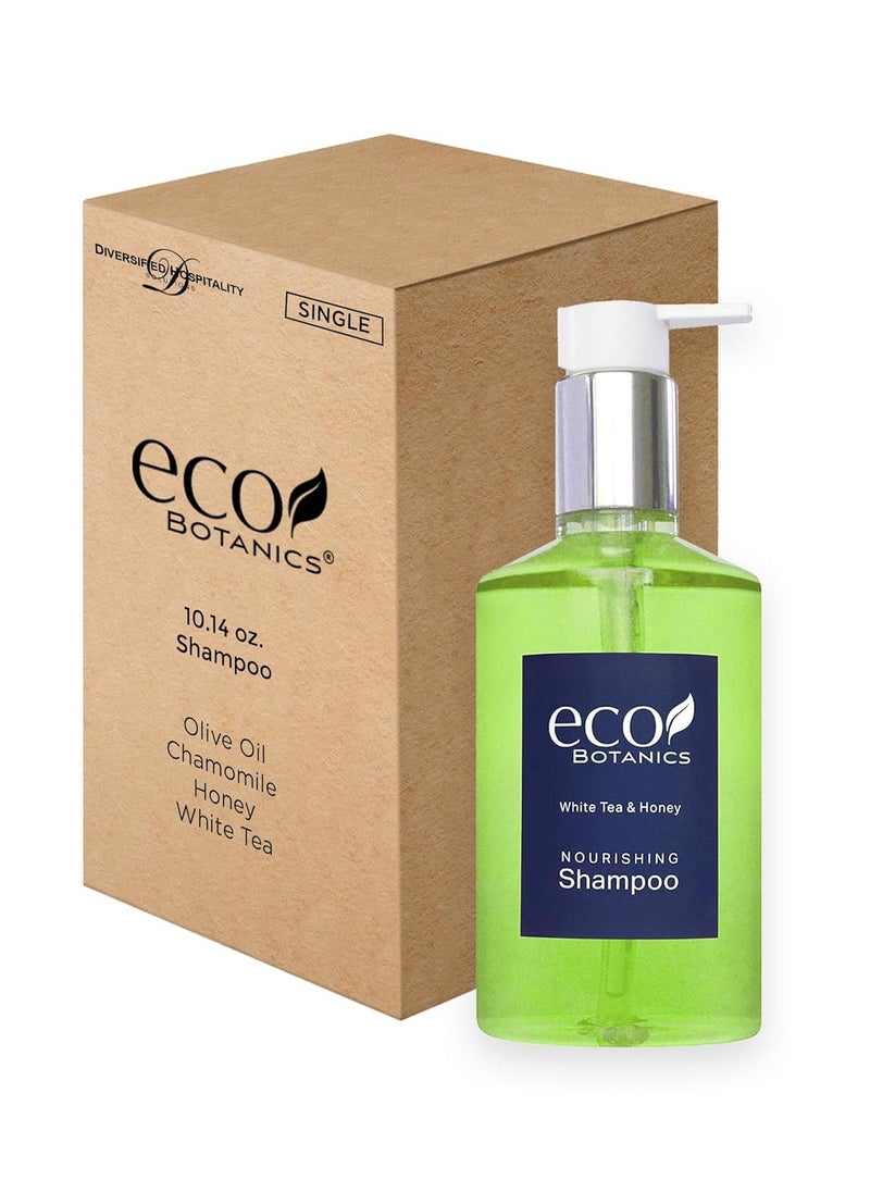 Terra Pure Terra Pure | Eco Botanics Shampoo and Conditioner, White Tea and Honey Retail Size Hotel Amenities, 10.14 oz.  - Image 2