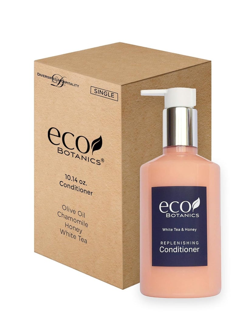 Terra Pure Terra Pure | Eco Botanics Shampoo and Conditioner, White Tea and Honey Retail Size Hotel Amenities, 10.14 oz.  - Image 3