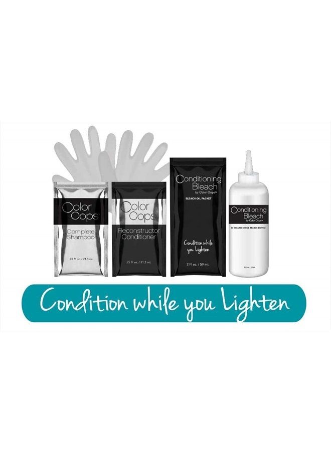 Color Oops Conditioning Bleach w/Coconut Oil Kit - Image 5