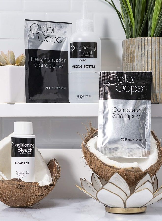 Color Oops Conditioning Bleach w/Coconut Oil Kit - Image 3