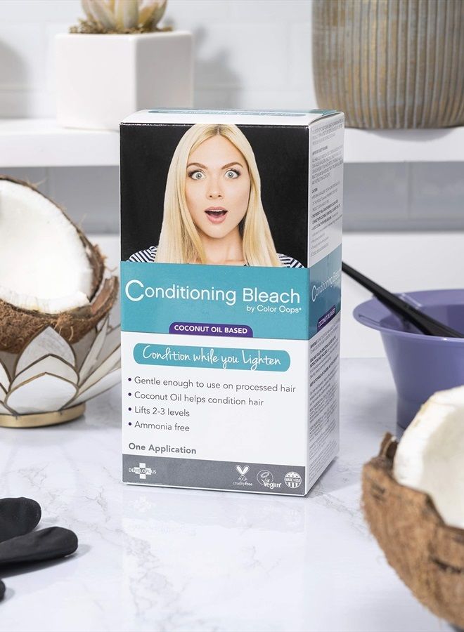 Color Oops Conditioning Bleach w/Coconut Oil Kit - Image 2