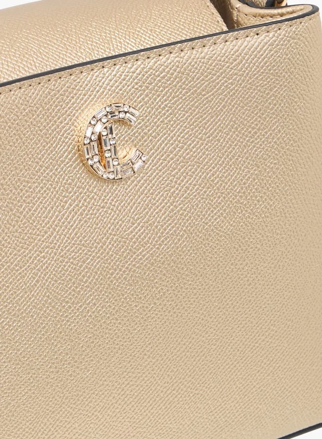 Le Confort Women Textured Crossbody Bag with Handle