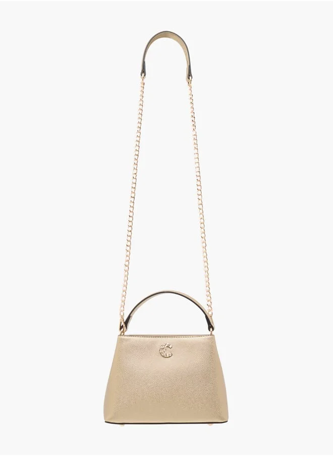 Le Confort Women Textured Crossbody Bag with Handle