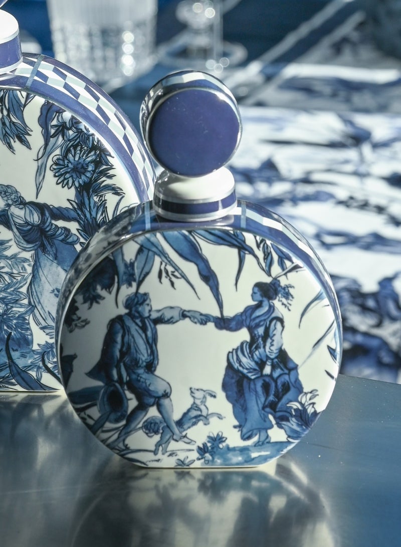 Baci milano Round Bottle Diffuser with 3 aroma sticks Porcelain, Baci Milano Versailles - Image 3