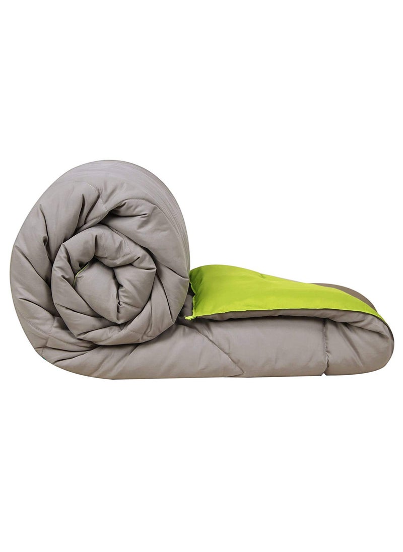 SVT SVT Microfiber 200TC Comforter Double_Green Grey  - Image 4