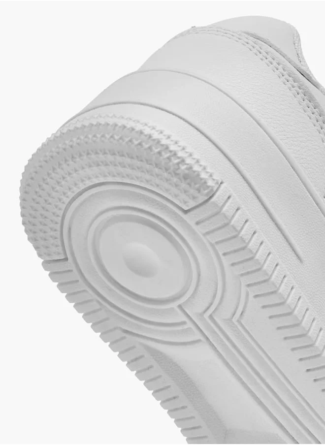 Lee Cooper Women's Perforation Detail Lace-Up Sneakers