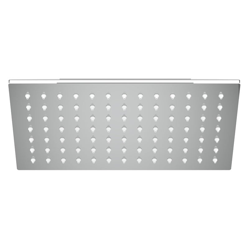 AURIGA Overhead Rain Shower | 245mm x 150mm | Rectangle shape | Single Flow | Easy Clean Silicon Nozzles | Stainless Steel 304 | Corrosion Resistant | Easy Installation | 100% openable | SMR200 - Image 1