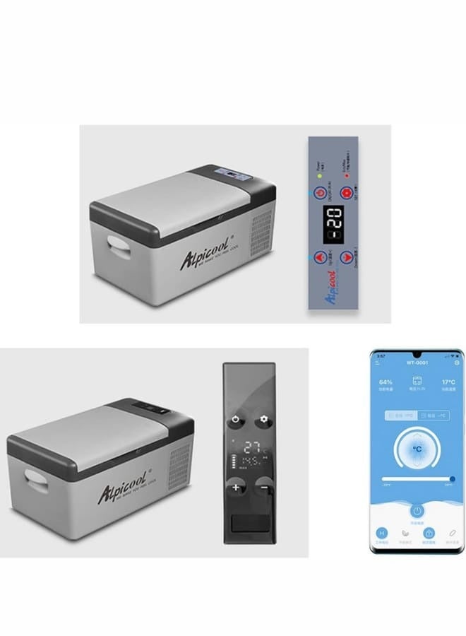 15L Car Refrigerator Freezer Icebox Cooler Auto Fridge Compressor BT Connected App Control