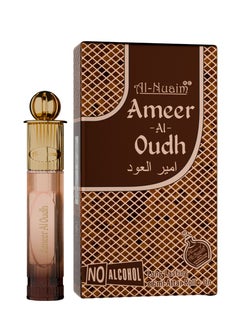 Al Nuaim Al-Nuaim Gold Series Ameer Al Oudh Attar Roll On for Men & Women - 6ml | Alcohol Free Attar | Captivating Fragrance  - Image 1