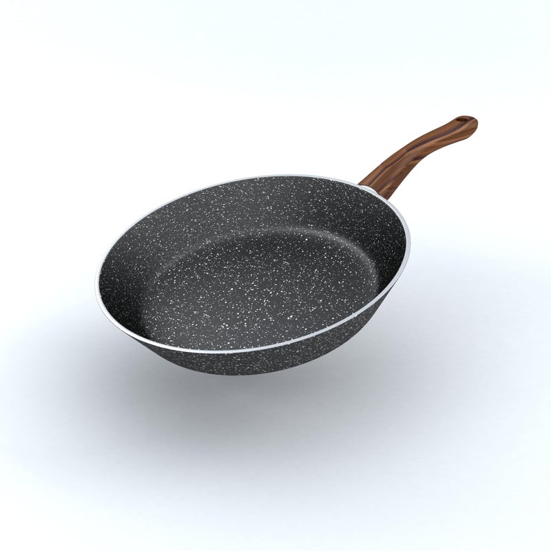 LAPIS Granite Frying Pan Size 26 cm Black 1 Piece - Image 2
