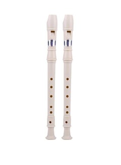 Megarya 8-Hole German Soprano Recorder With Cleaning Stick And Pouch Beginner Flute  - Image 1