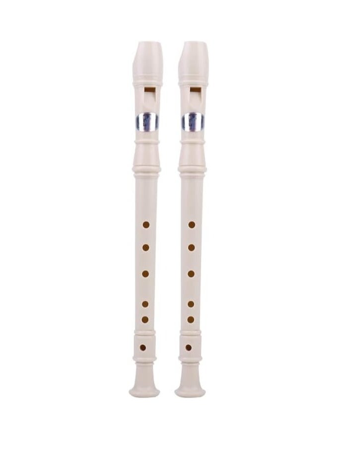 Megarya 8-Hole German Soprano Recorder With Cleaning Stick And Pouch Beginner Flute  - Image 1