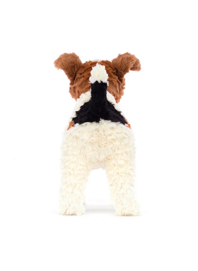 Jellycat Jellycat Hector Fox Terrier Dog Stuffed Animal, 9.5 inches | Dogs and Puppies Plush Toy | Classic Children's Gift  - Image 3