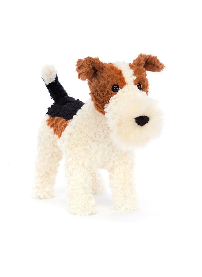 Jellycat Jellycat Hector Fox Terrier Dog Stuffed Animal, 9.5 inches | Dogs and Puppies Plush Toy | Classic Children's Gift  - Image 1